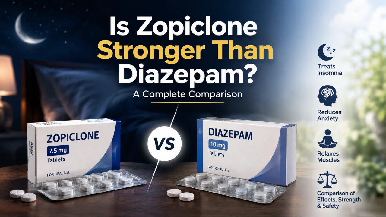 Is Zopiclone Stronger Than Diazepam